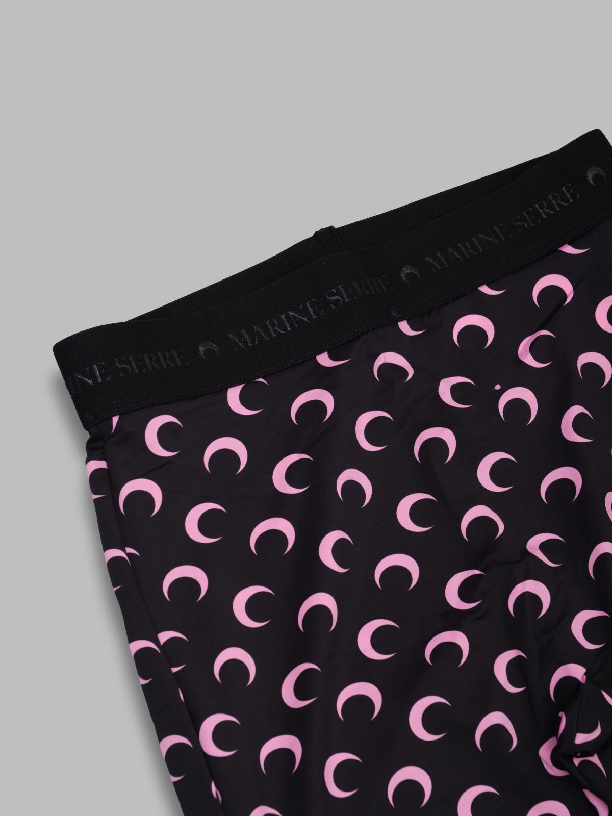 moon printed jersey leggings WPA111ACJER0001- BK90 MARINE SERRE 