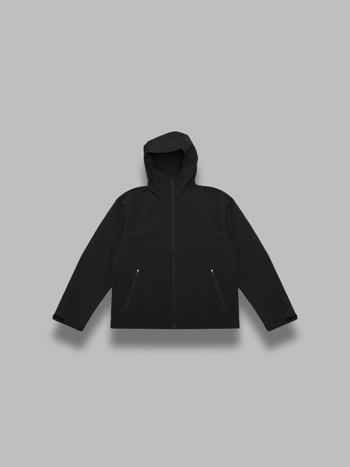 waypoint ripstop hooded jacket SS26012- BLK HIKING PATROL 