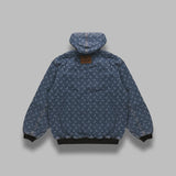 moon laser denim padded jacket MJA071BCDEN0002- BL05 MARINE SERRE 
