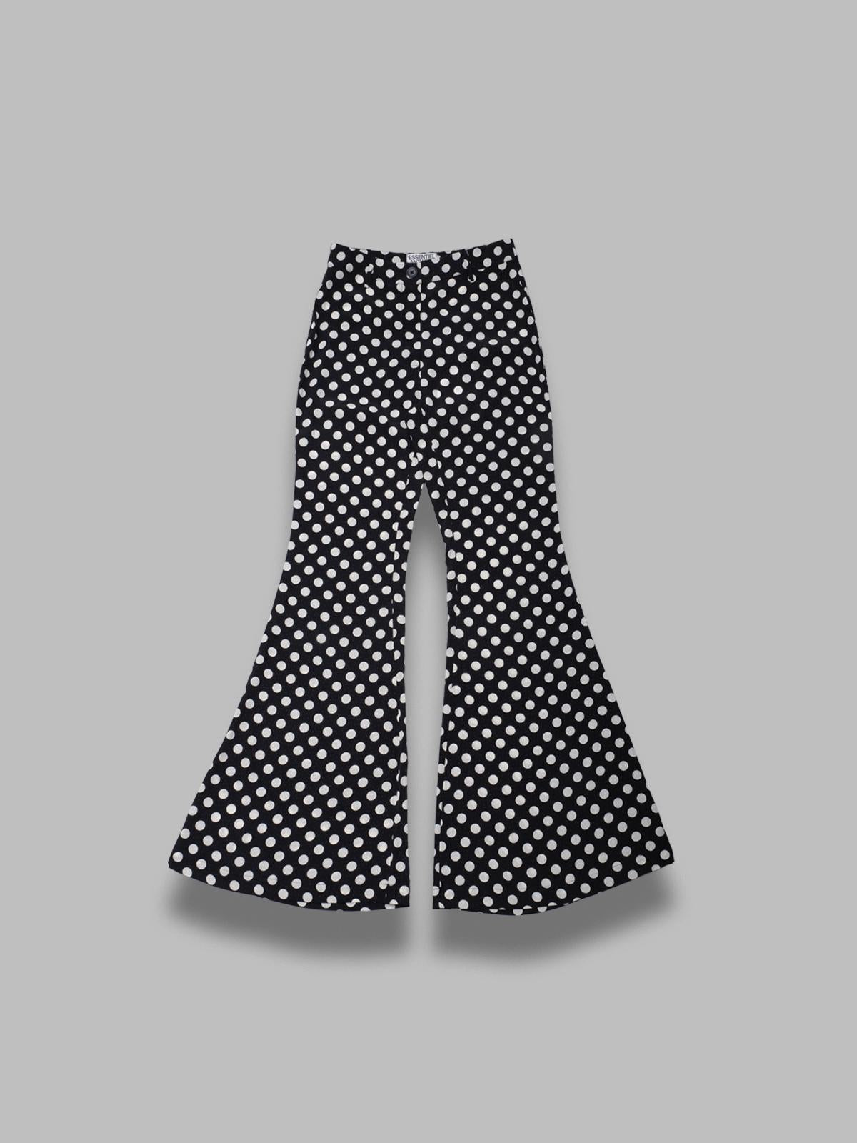 jodie fitted flared leg pants JODIE- J4BL ESSENTIEL ANTWERP 