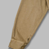 garment-dyed finx light chino blouson A26SB01LF- BG AURALEE 