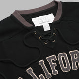 unisex laced hockey jersey knit ERL11T012- BLK ERL 