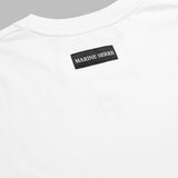 moon logo jersey ss t-shirt MTT077BCJER0009 WH10 MARINE SERRE 