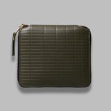 wallet/brick line - 100% pelle made in spain SA2100BK KH COMME DES GARÇONS WALLET 