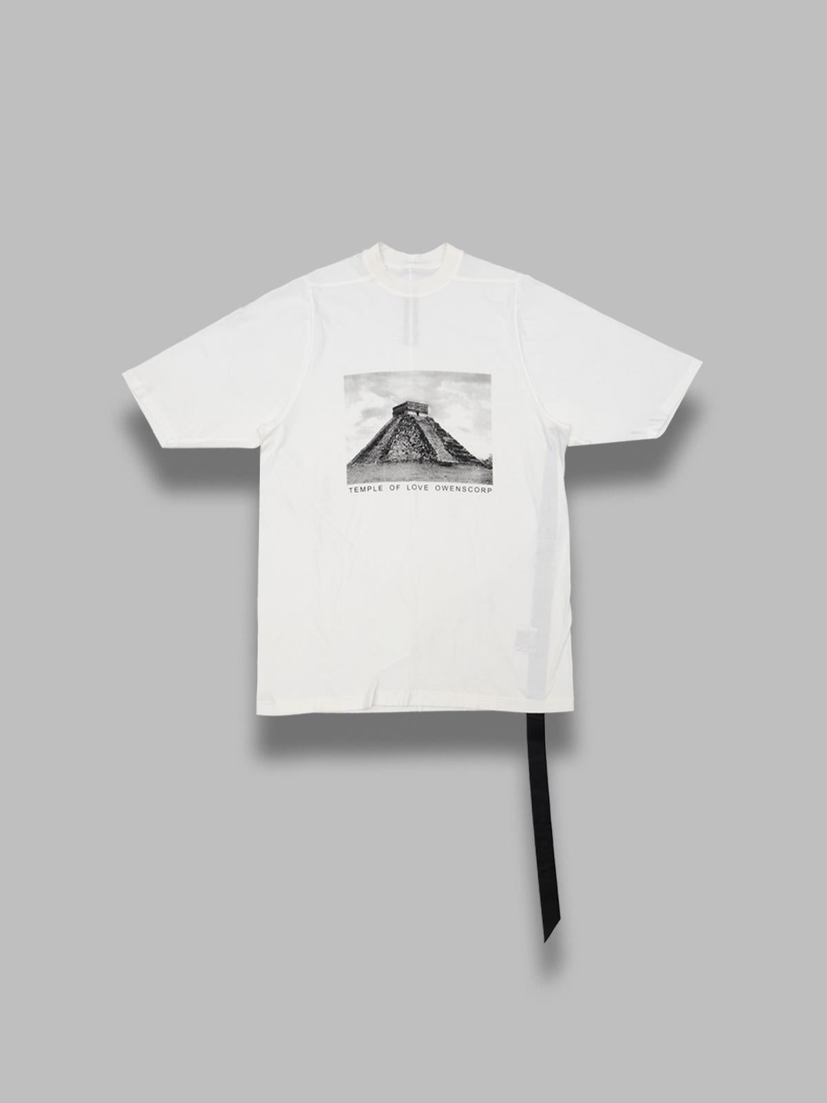 jumbo short sleeve t-shirt DU01F4274-RIGEP3- 0911 RICK OWENS DRKSHDW 