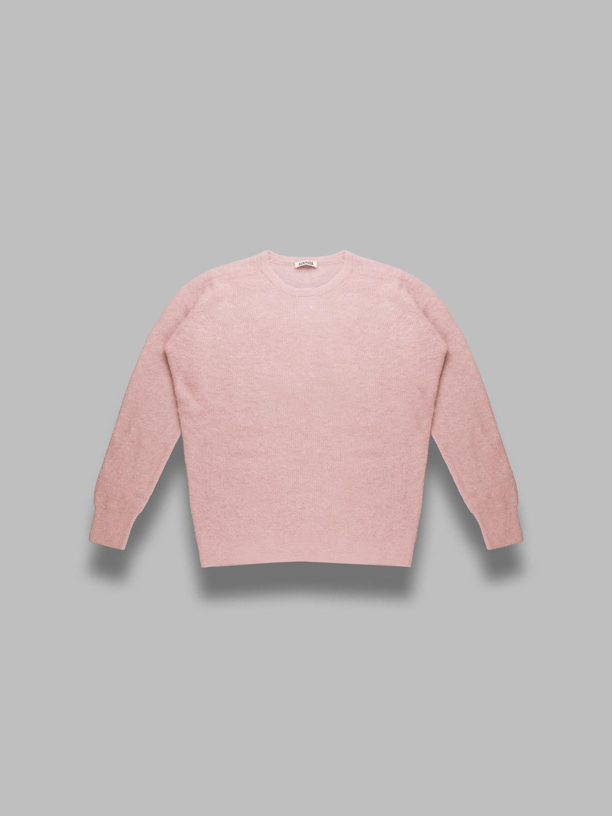 baby suri alpaca sheer knit A25AP01AK- PNK AURALEE 