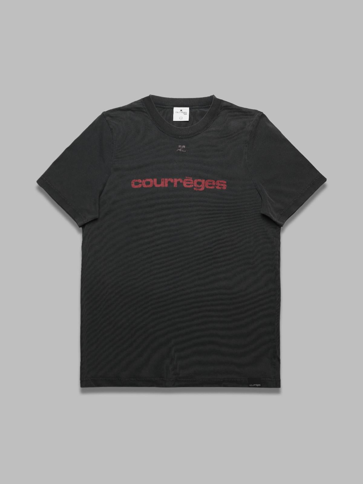 ac printed stone t-shirt 125JTS008JS0109 B168 COURRÈGES 