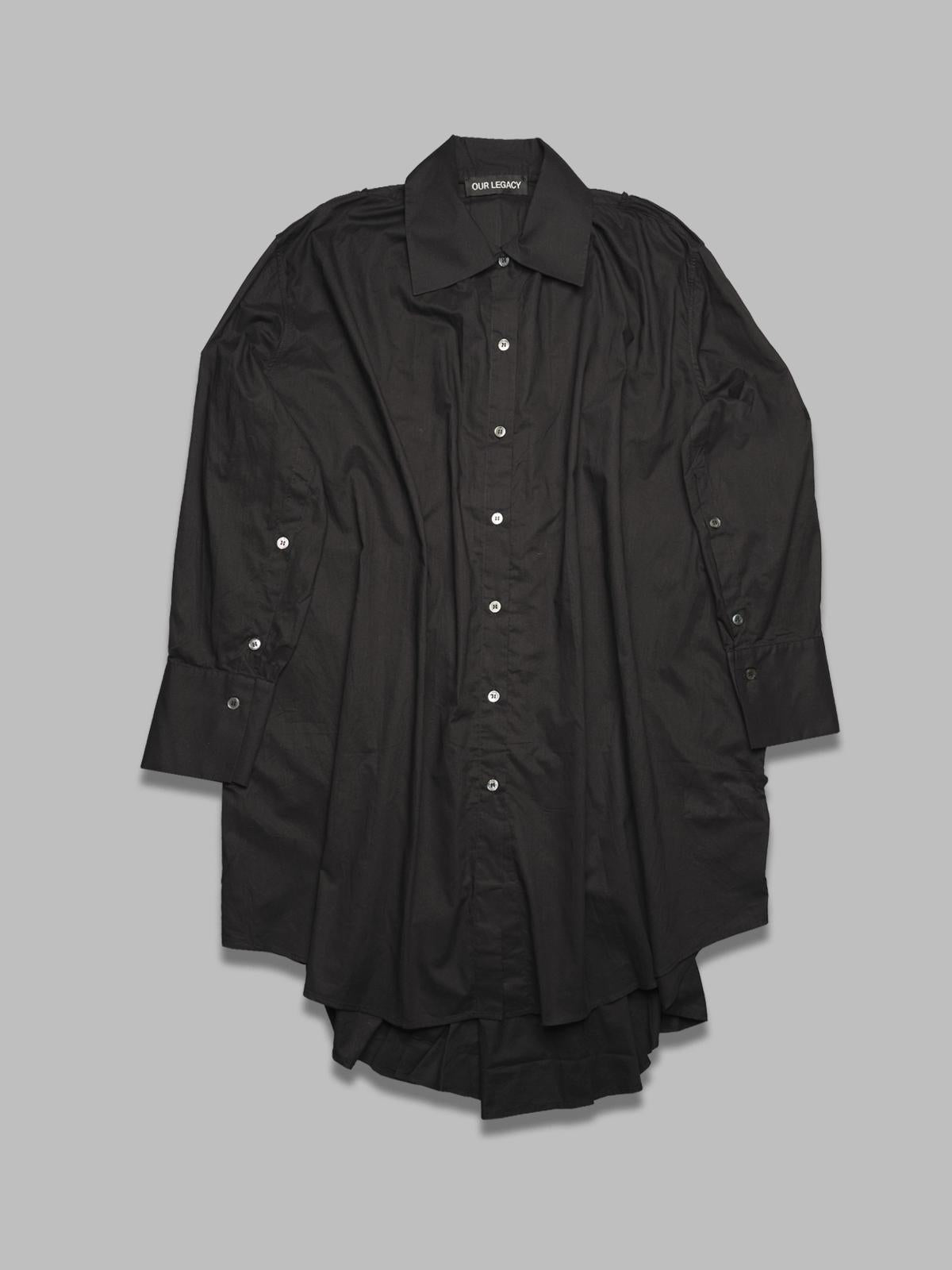 gale dress W2257GB- BK OUR LEGACY 