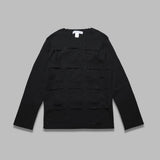 men's shirt knitted FO-N001-S25- BK COMME DES GARÇONS SHIRT 