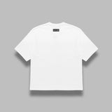 moon logo jersey ss t-shirt MTT077BCJER0009 WH10 MARINE SERRE 