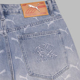 puma x asap rocky laser monogram denim 633428- 01 PUMA 