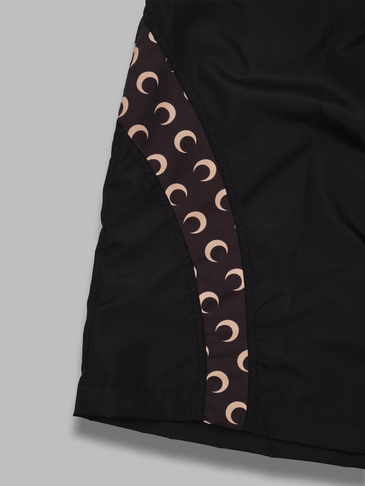 moon printed swimwear boardshorts MSW003ACWOV0088- BK99 MARINE SERRE 