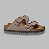 arizona sfb taupe, suede leather - calz. s 951303 TP BIRKENSTOCK 