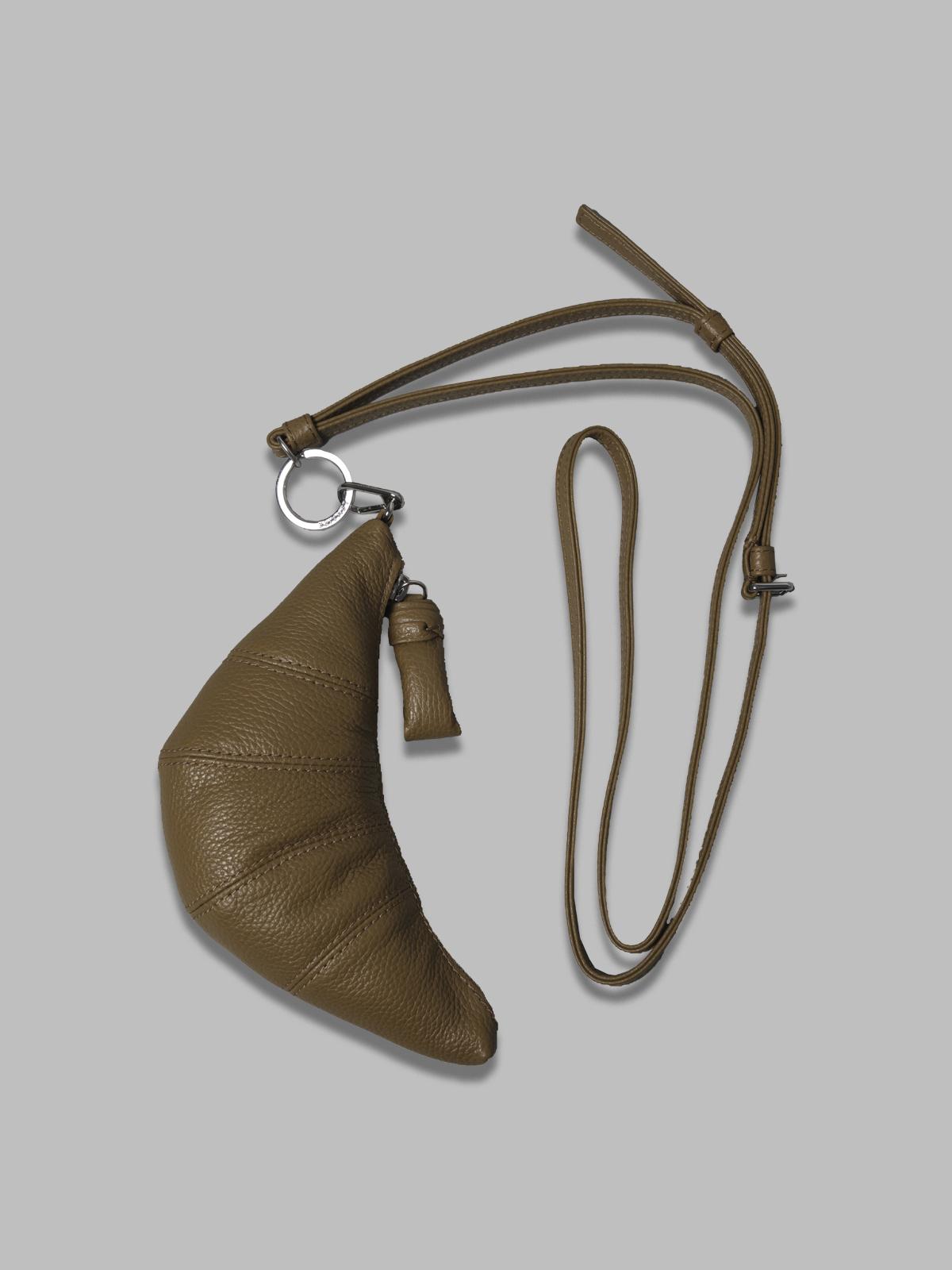 crossbody croissant coin purse SL0054-LL0018- GR676 LEMAIRE 