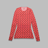 recycled moon jersey ss crewneck top WTS006A-CJER0001- RD10 MARINE SERRE 