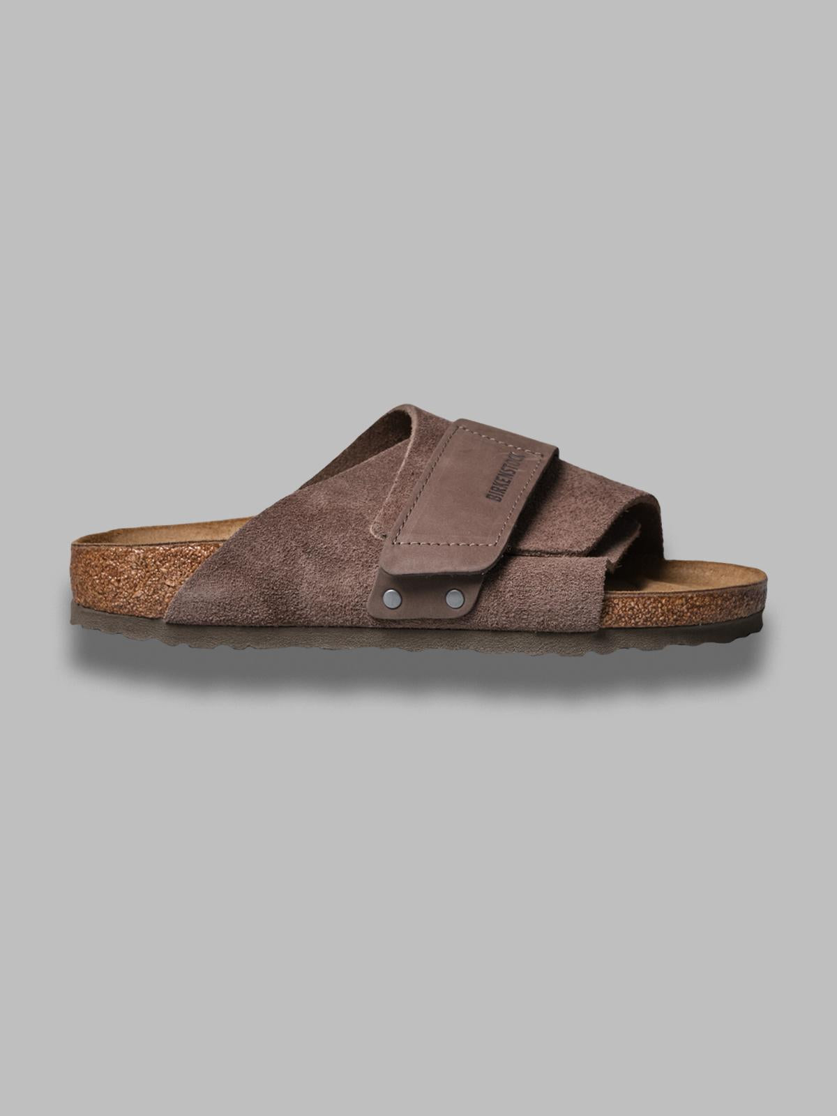 kyoto concrete gray, suede leather/nubuck - calz. s 1029138 GR BIRKENSTOCK 