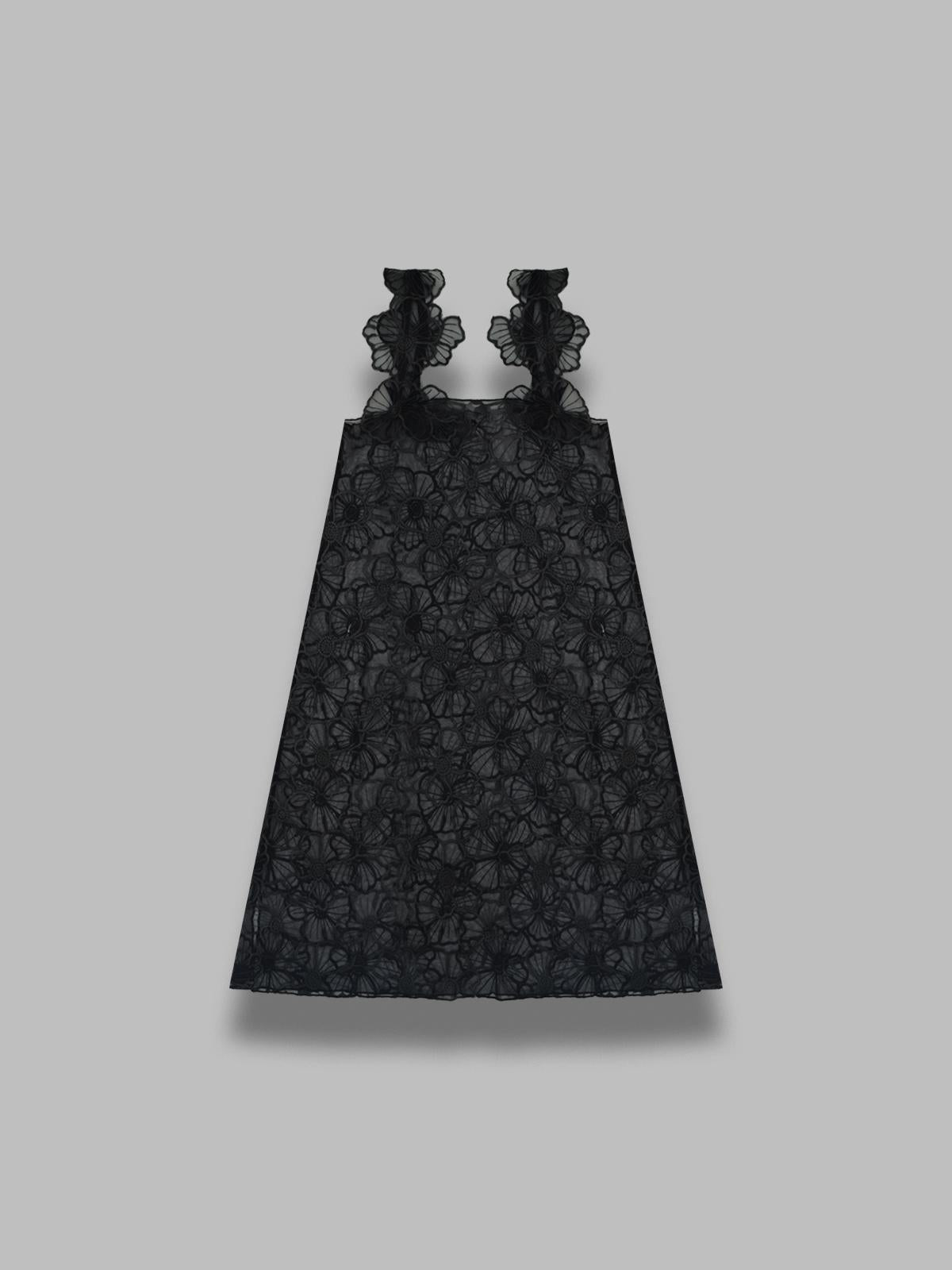 iris dress S52ED17- BLACK OPÉRASPORT 