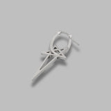 pentagram earring RJ0000067-MMT- 128 RICK OWENS DRKSHDW 