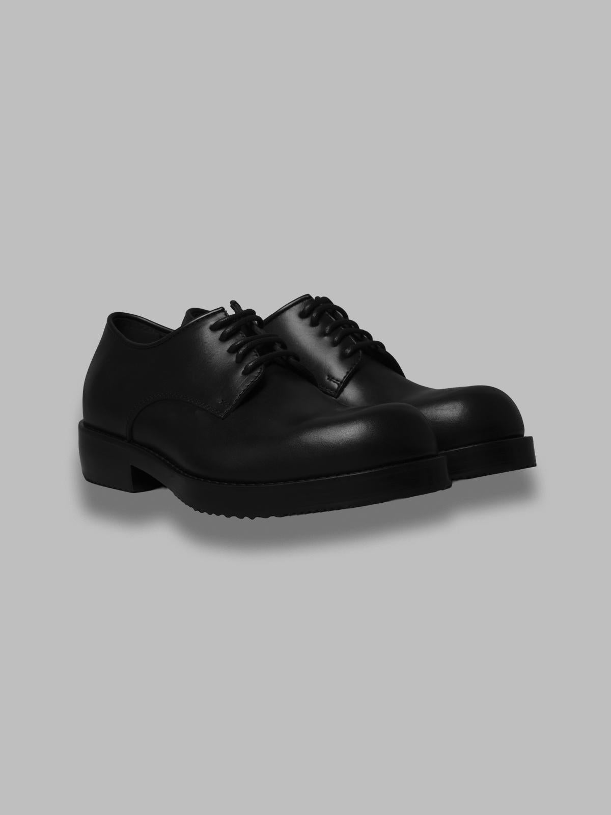 leather derby shoes 021704-105- 900 DRIES VAN NOTEN 