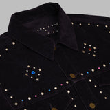 studded jean jacket RW167- BK NEEDLES 