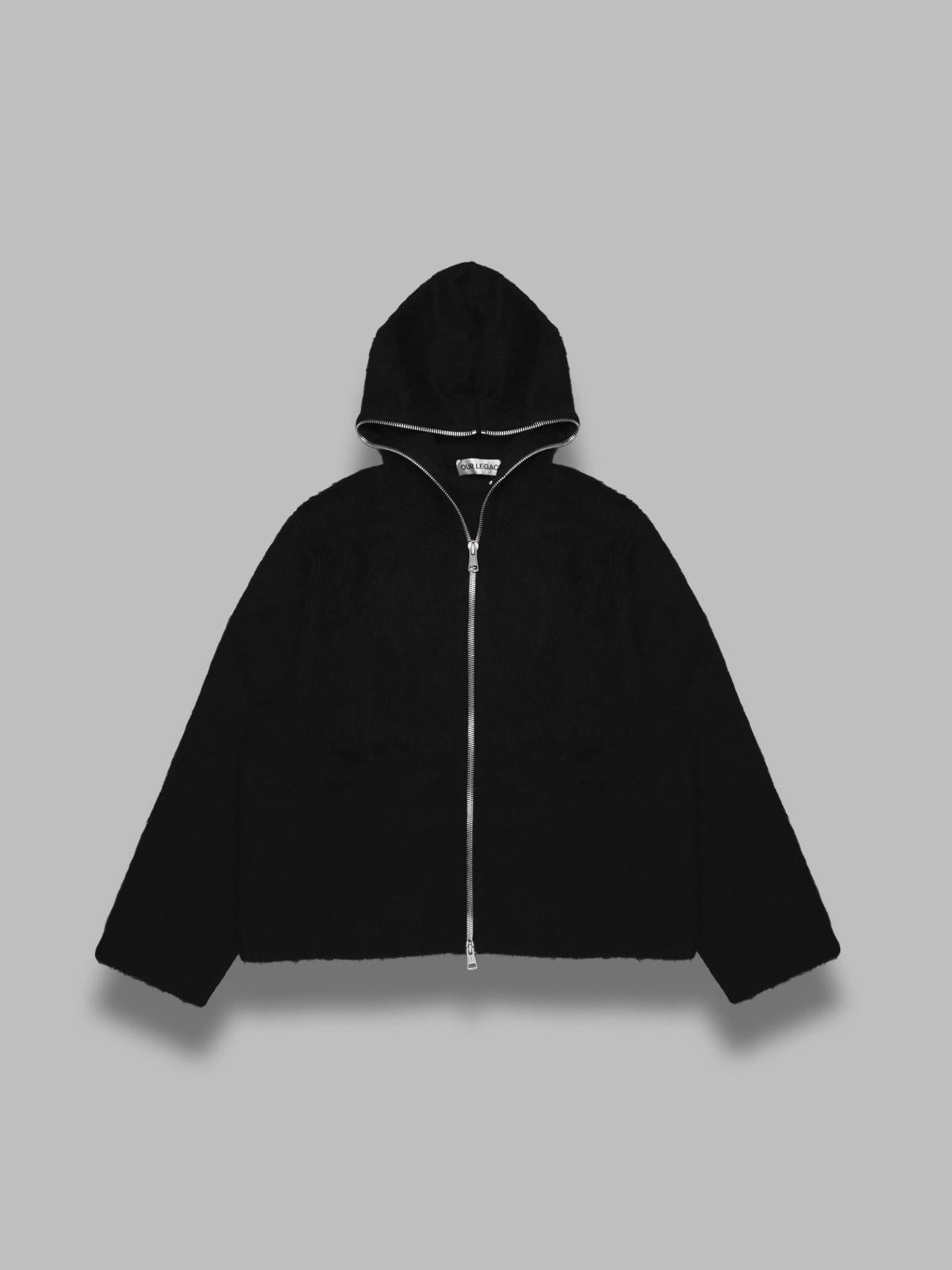 full zip hood M4243FBH- BK OUR LEGACY 