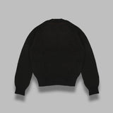 fuzzy love sweater AW25KNW0302- BK CARNE BOLLENTE 