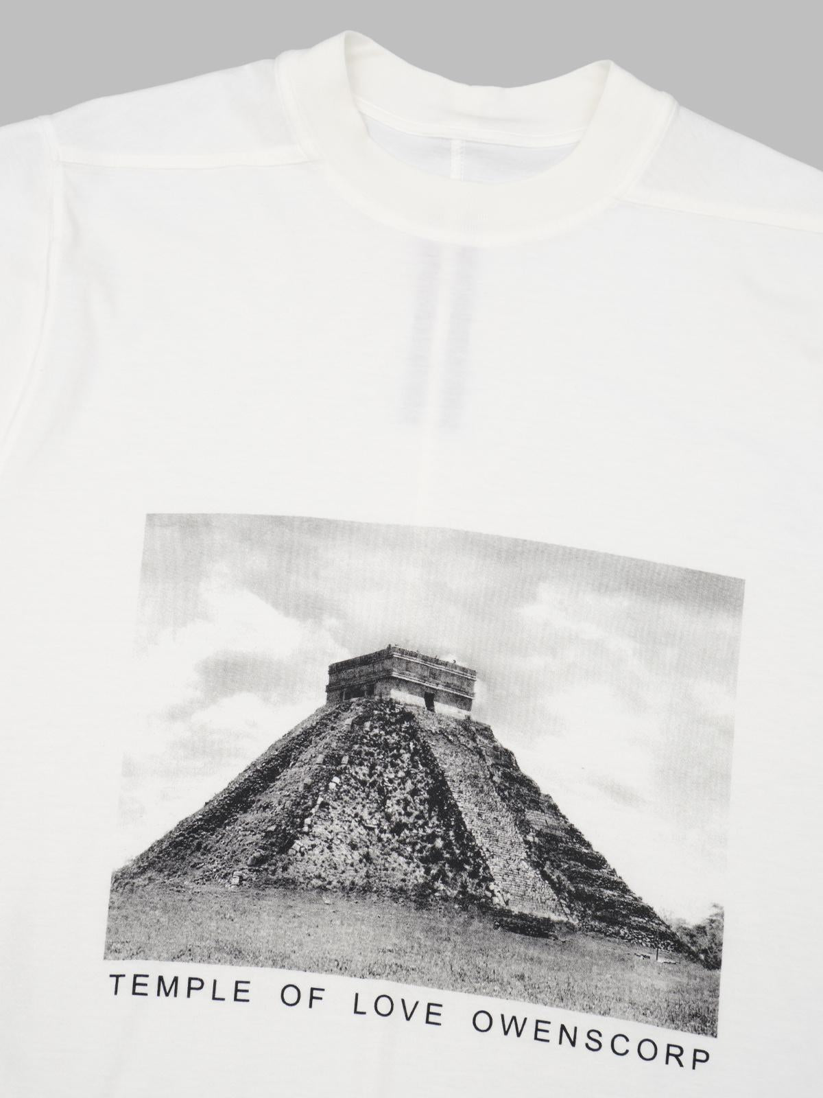 jumbo short sleeve t-shirt DU01F4274-RIGEP3- 0911 RICK OWENS DRKSHDW 