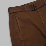 twisted belted pants PA326-LD1068- BR423 LEMAIRE 