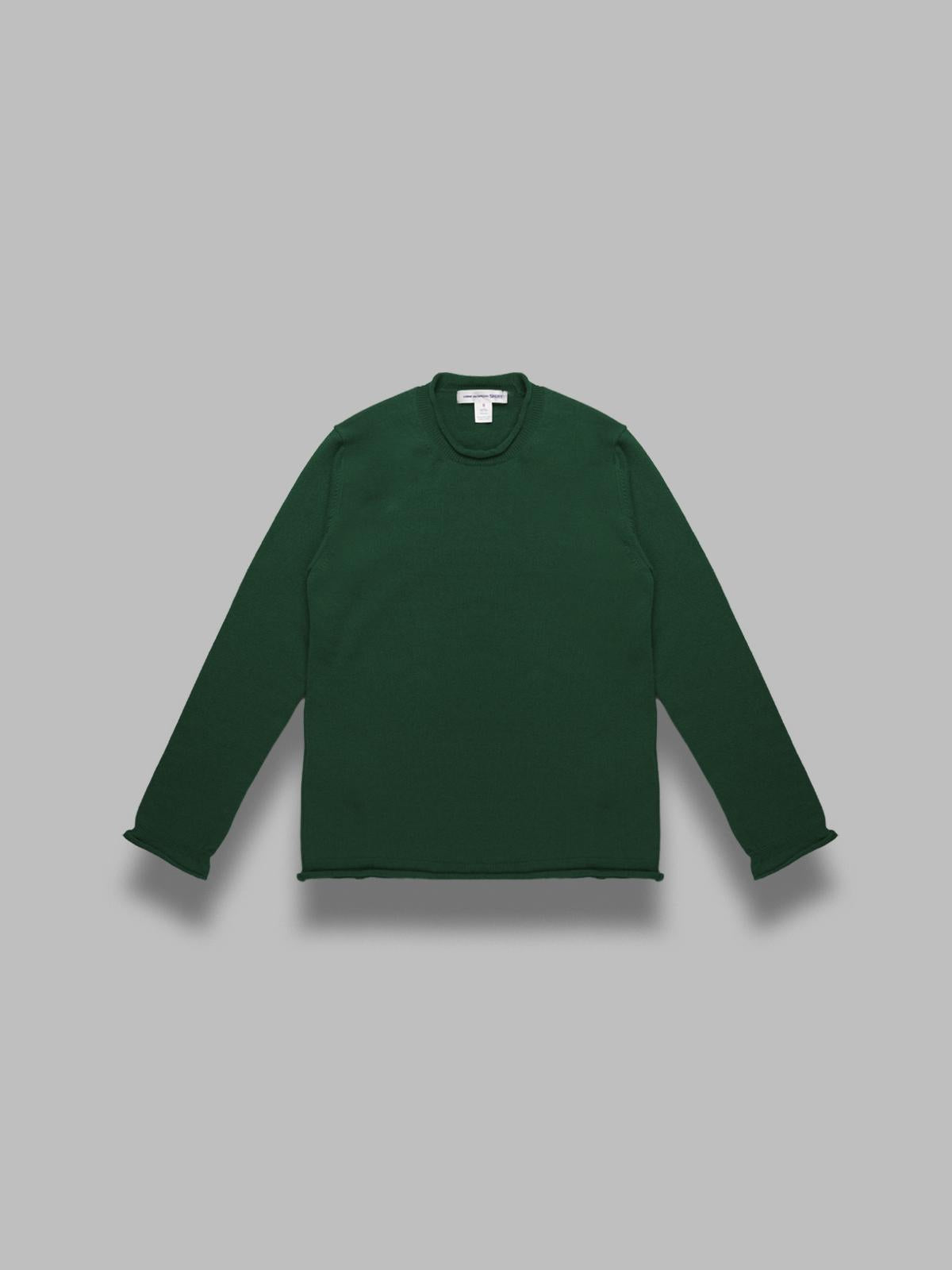 knitted shirt FP-N007-W25- GRN COMME DES GARÇONS SHIRT 