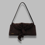suede knot scarf bag 116118579-BCR2221- 579 ROTATE 