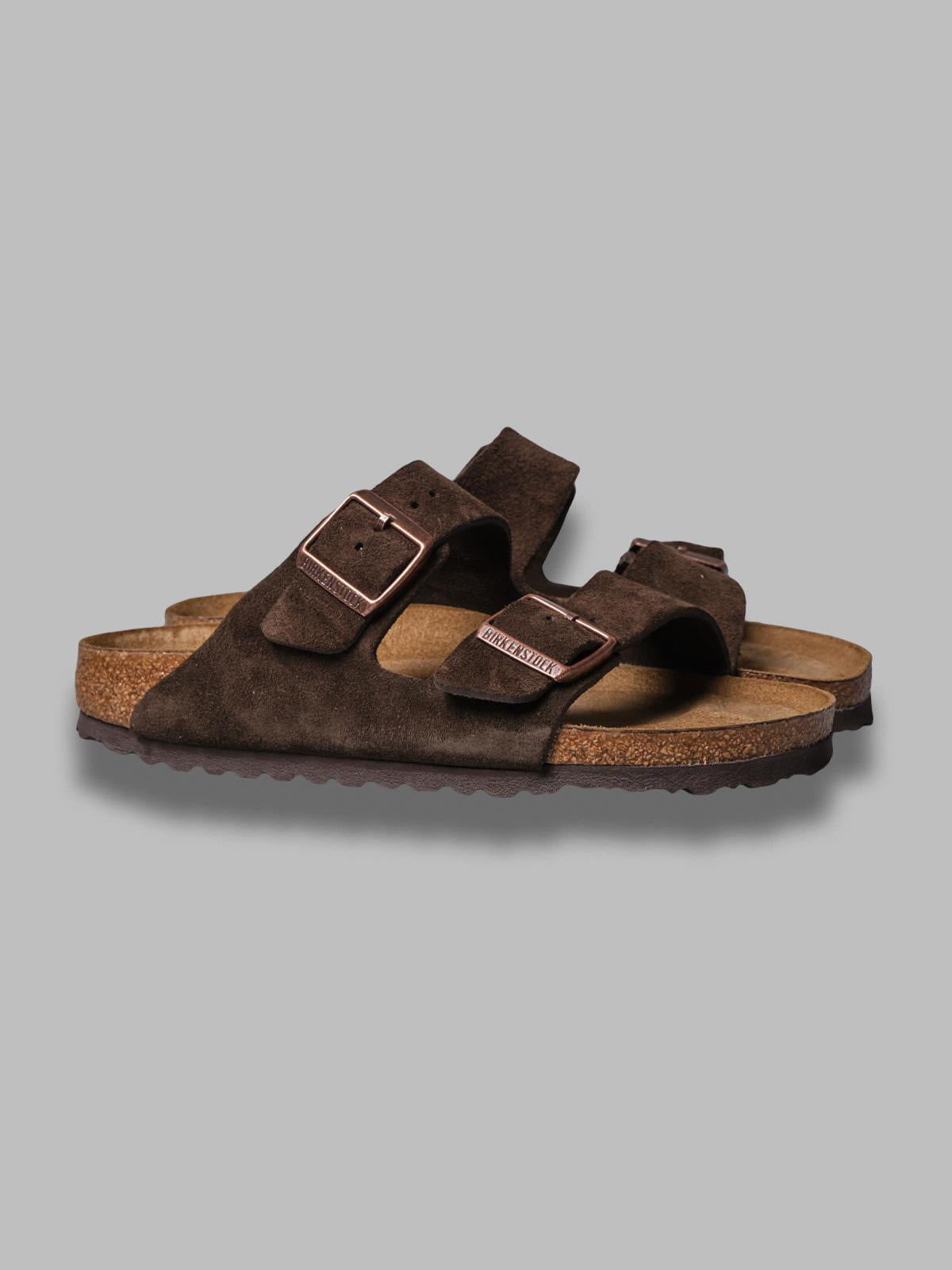 arizona sfb mocca, suede leather - calz. s 951313 MC BIRKENSTOCK 