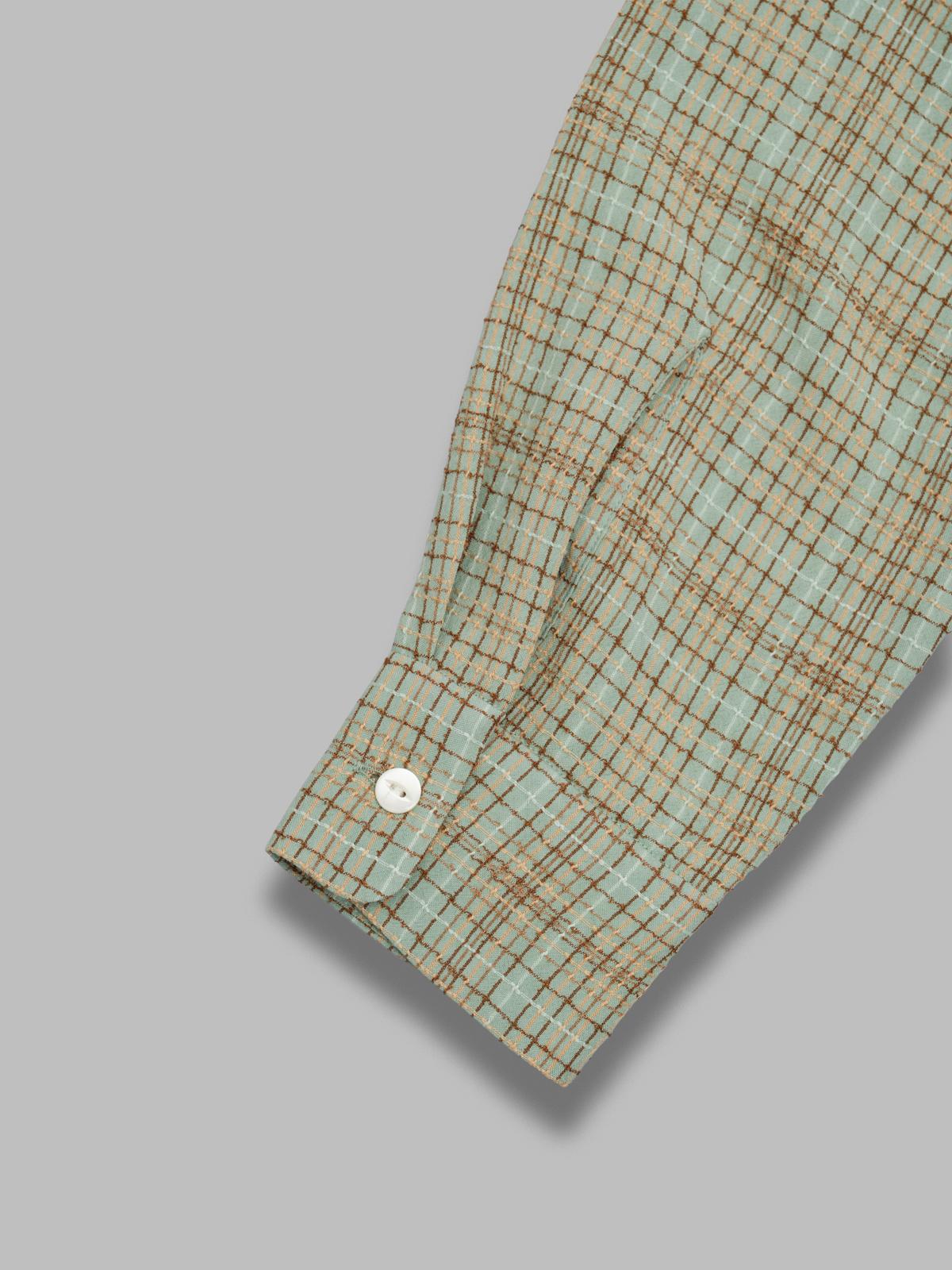 classic shirt - dobby grid SX256- MINT NEEDLES 