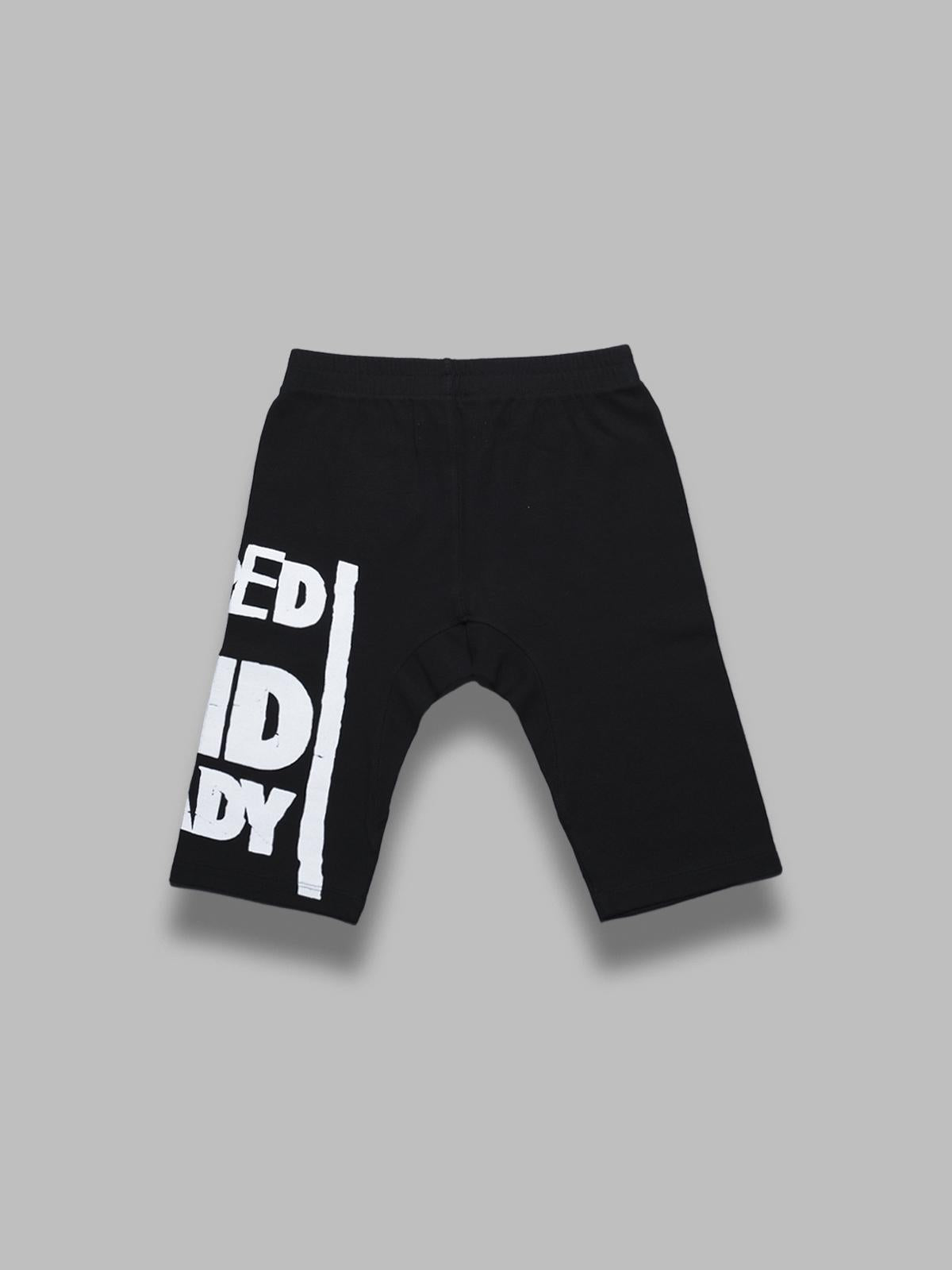 ripped & ready radler shorts - black 3J01000Y-J009C- N401 VIVIENNE WESTWOOD 