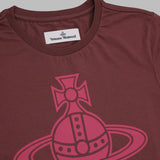 paris orb mini perù t-shirt 1G010015-J001M- H405 VIVIENNE WESTWOOD 