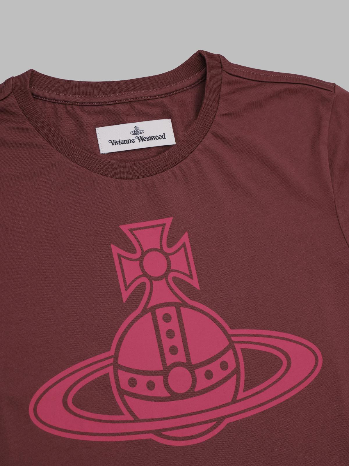 paris orb mini perù t-shirt 1G010015-J001M- H405 VIVIENNE WESTWOOD 