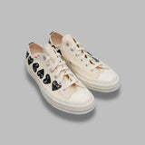 Converse Big Heart Chuck Taylor 70 Low Top A08150C- WH COMME DES GARÇONS PLAY 
