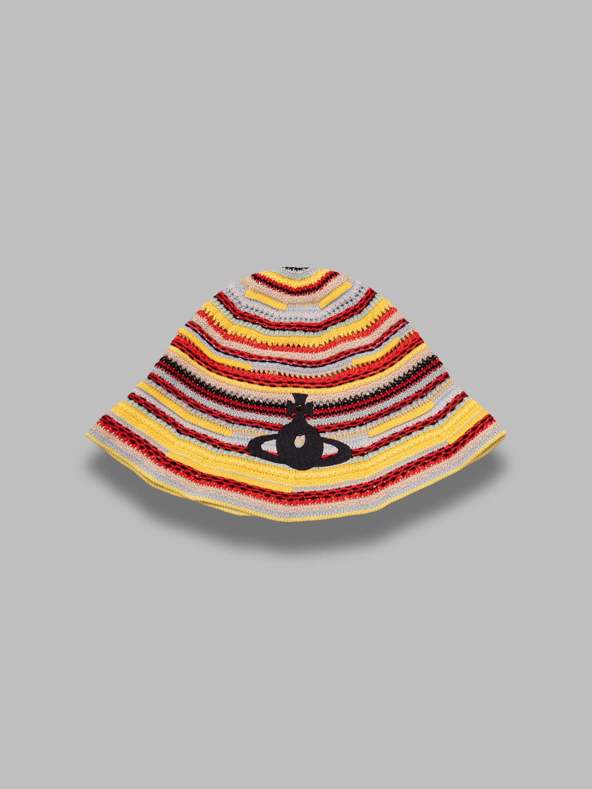 knitted bucket hat 8102002X-K007G- O401 VIVIENNE WESTWOOD 
