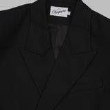 slouchy blazer VAQ11J002- BK VAQUERA 