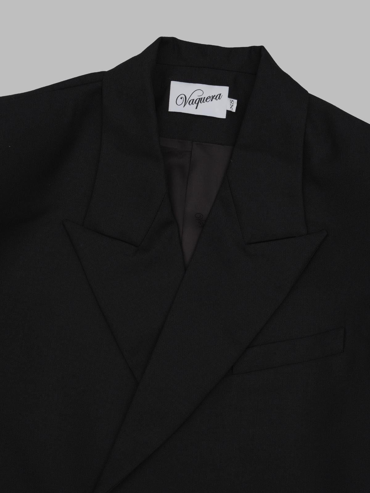 slouchy blazer VAQ11J002- BK VAQUERA 