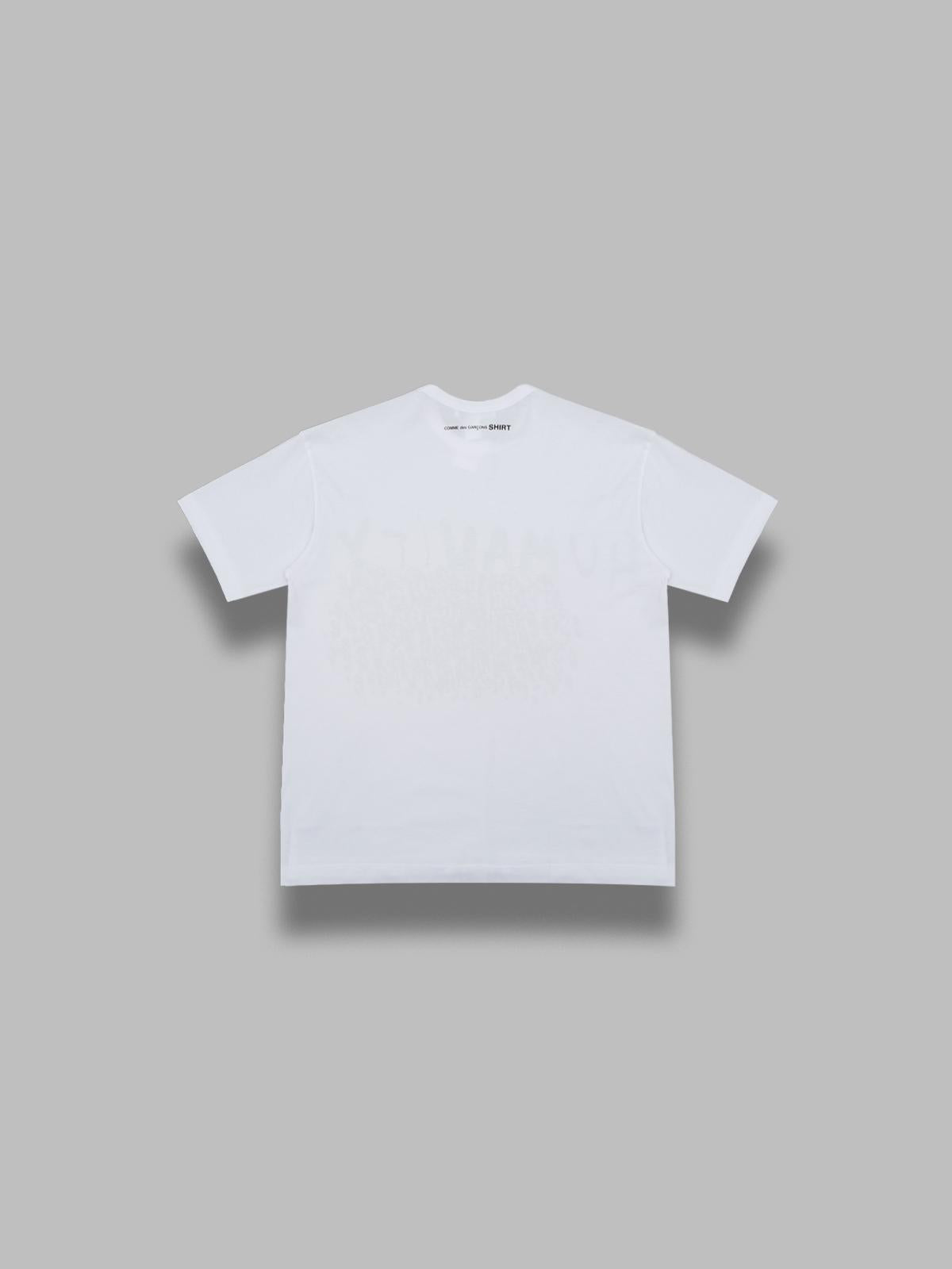  FQ-T040-S26- WHT COMME DES GARÇONS SHIRT 