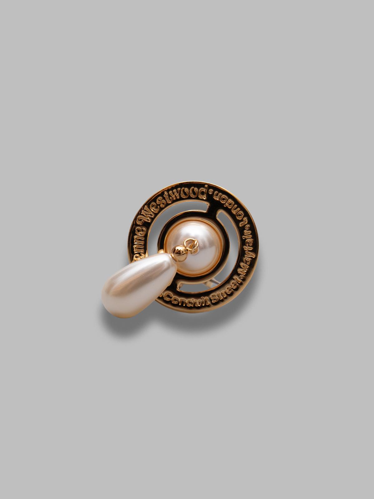 pearl drop earrings 62020034-02R118-CN- R118 VIVIENNE WESTWOOD 