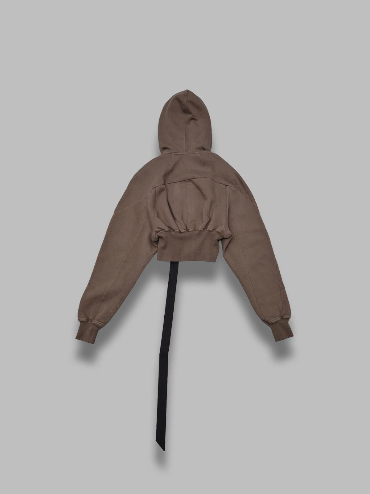 collage gimp hoodie DS01F4233-F- 34 RICK OWENS DRKSHDW 