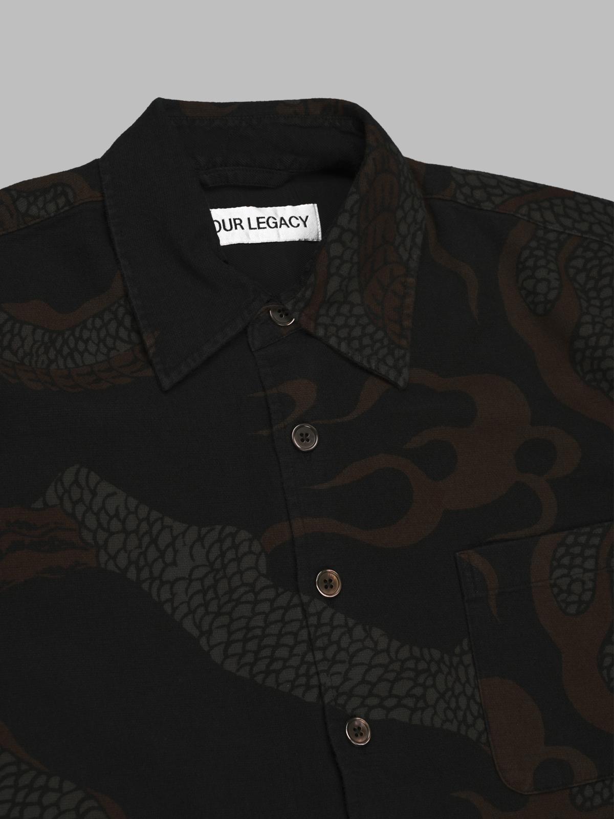 above shirt M4252AB- BK OUR LEGACY 