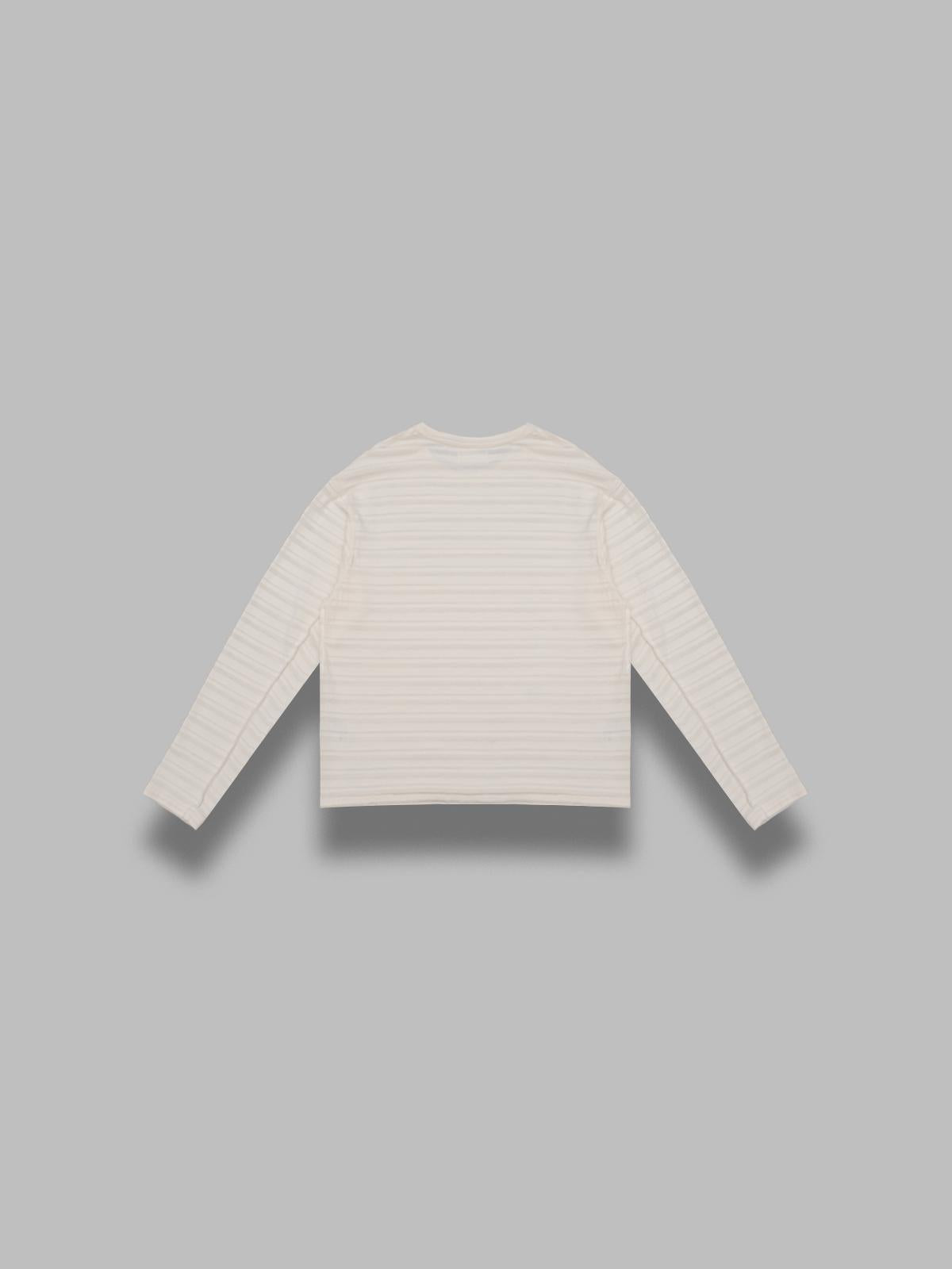 round neck sweater M126-053- WHT MFPEN 