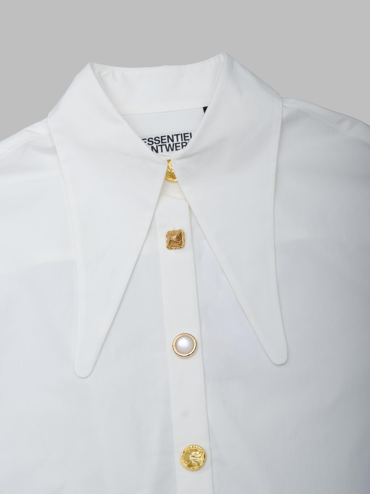 jomato pointy collar shirt JOMATO- WH00 ESSENTIEL ANTWERP 