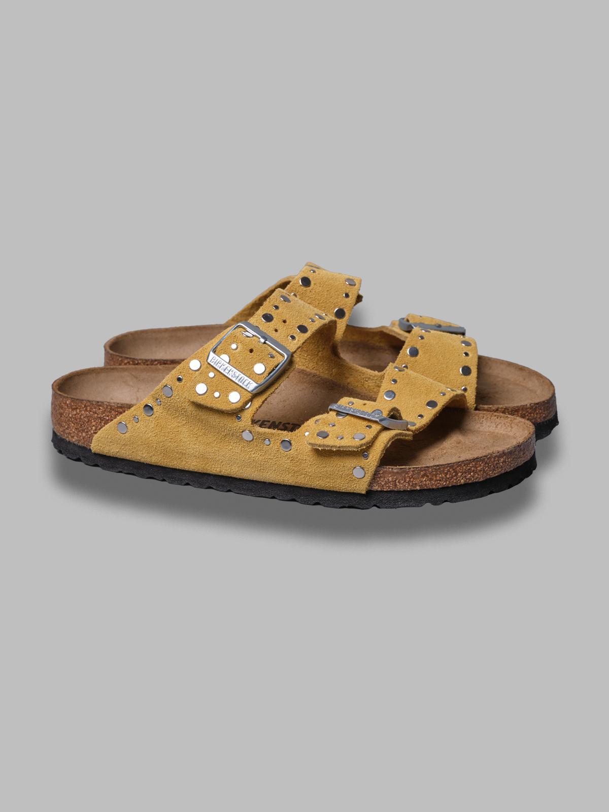 arizona rivet ochre, suede leather - calz. s 1029362 OC BIRKENSTOCK 