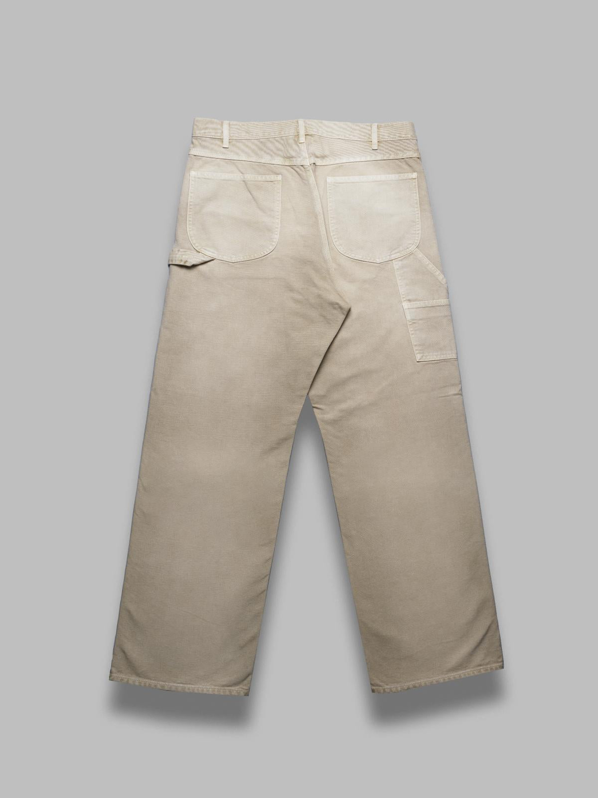 organic cotton duck pants A25SP02CD- LB AURALEE 