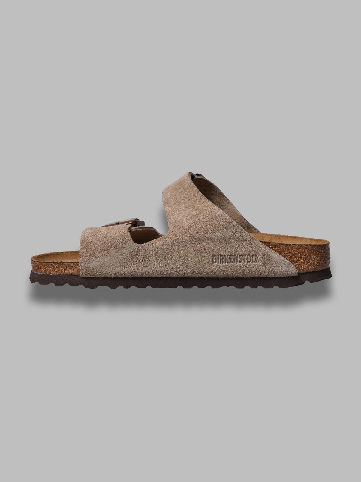 arizona sfb taupe, suede leather - calz. s 951303 TP BIRKENSTOCK 