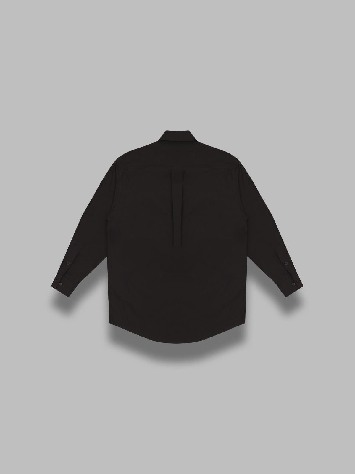 double pocket shirt SH1157-LF1399- BK980 LEMAIRE 