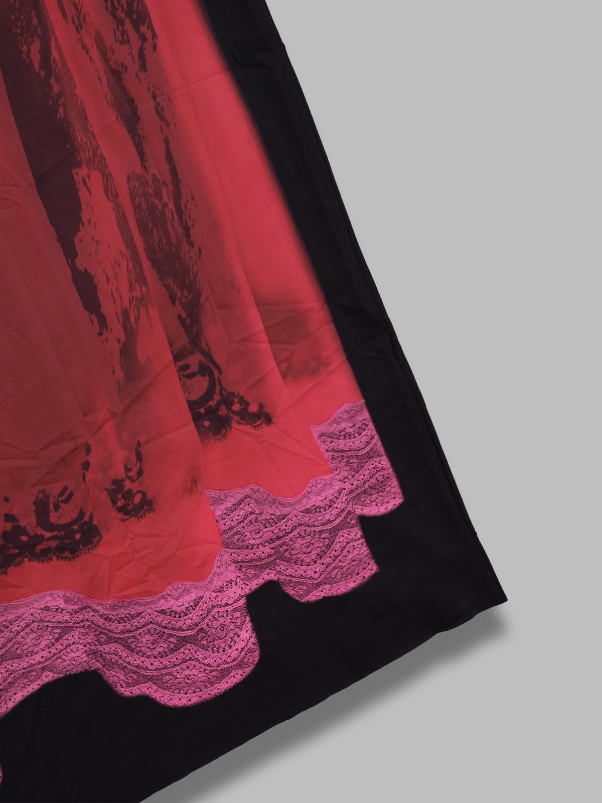 wet nuisette printed jersey ls longs dress WDR300BCJER0085- RD11 MARINE SERRE 